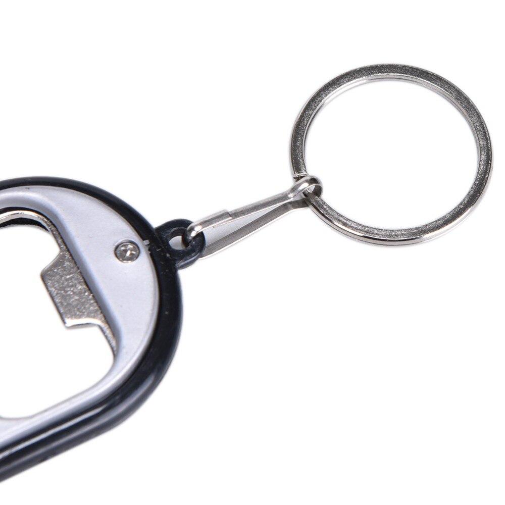 2-in-1 Multifunctional Opener Cool Bottle Openers With LED Light Opener Keychain Key Ring Lamp Keyrings