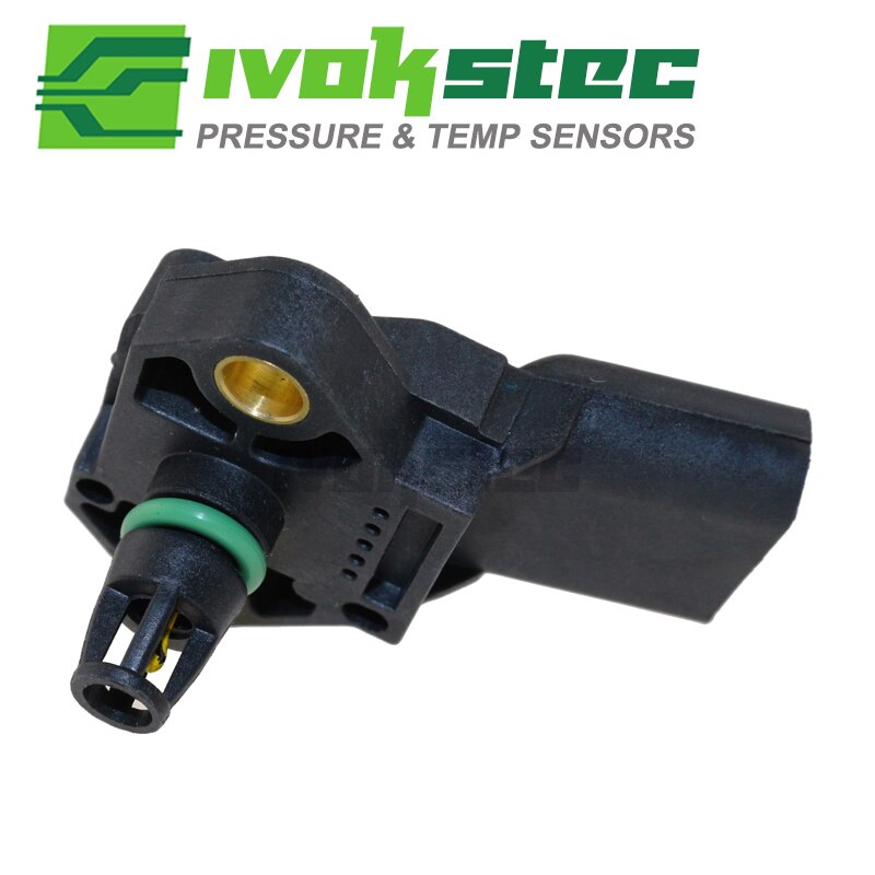 3 Bar Intake Air Boost Pressure MAP Sensor Drucksensor For VW Beetle Golf Jetta Passat Touareg Tiguan CC 1.9 2.0 3.0 5.0 Tdi