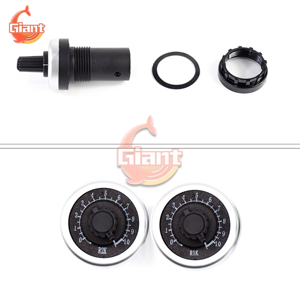 LA42DWQ-22 22mm 1K 2K ohm Governor Rotary Potentiometer Inverter Converter Resistance Variable Frequency Converter 5K 10K 20K