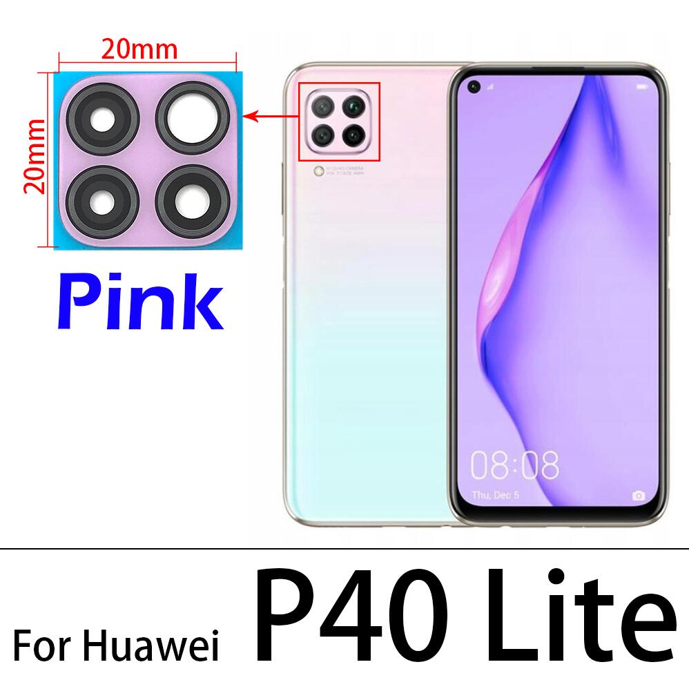 1Pcs Glas Kamera Objektiv mit Band Für Huawei Honor 10 20 20S 30 30S X10 P30 Pro p40 Lite Ersatz
