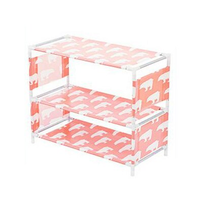 Diy Opvouwbare 5 Laag Non-woven Schoenenrek Grote Size Thuis Woonkamer Stof Stofdicht Kabinet Organizer Holder Stand schoenen Plank: P-3