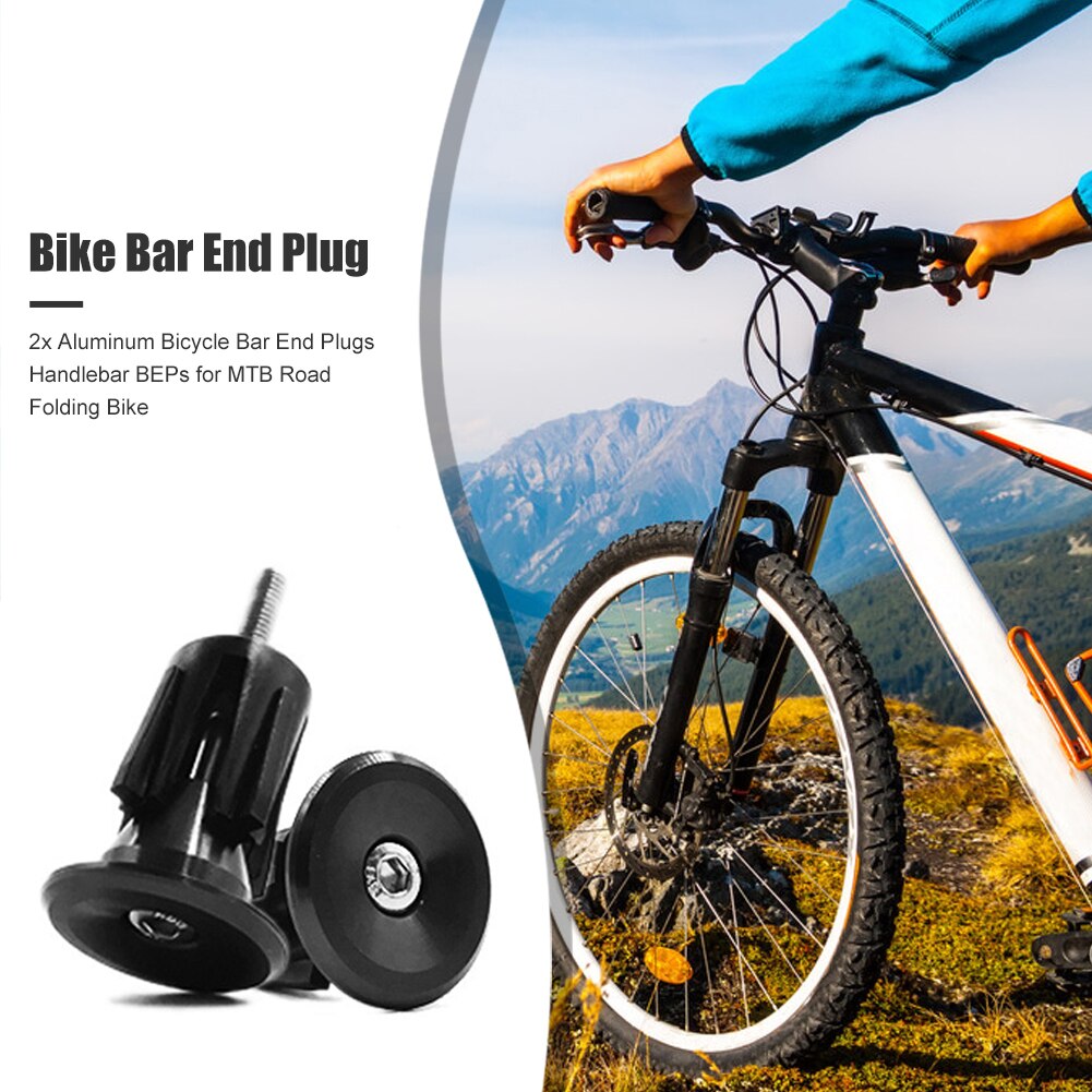 Fiets Bar End Pluggen Outdoor Cycli Fietsen Aluminium Stuur Beps Voor Mtb Road Vouwfiets Onderdelen