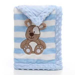 Zachte Baby Kids Konijn Flanel Deken Beddengoed Quilt Spelen Deken Handdoek Wrap: C