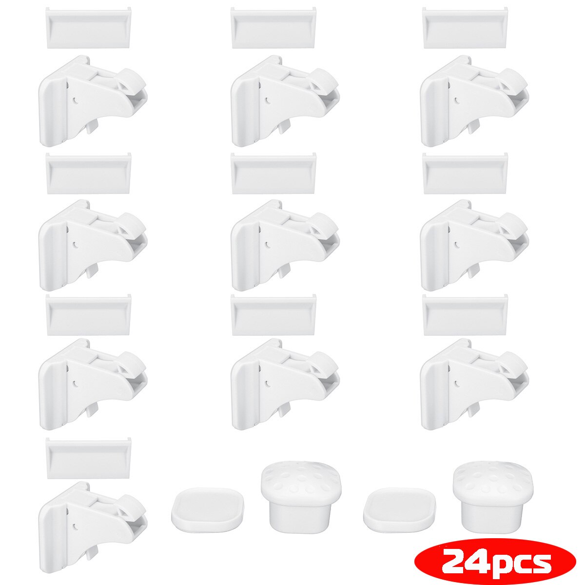 4-12 Sloten + 1-3keys Magnetische Kind Lock Baby Veiligheid Kids Locker Bescherming Kastdeur Lade Security Kinderen Beschermen sloten