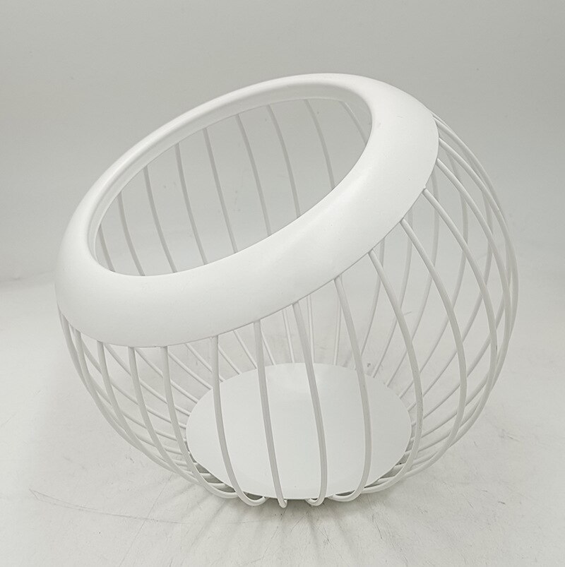 Multi-Use Nespresso Dolce Gusto Coffee Pod Storage Holder Large Capacity Iron Display Stand Coffee Capsule Storage Cup Basket: white