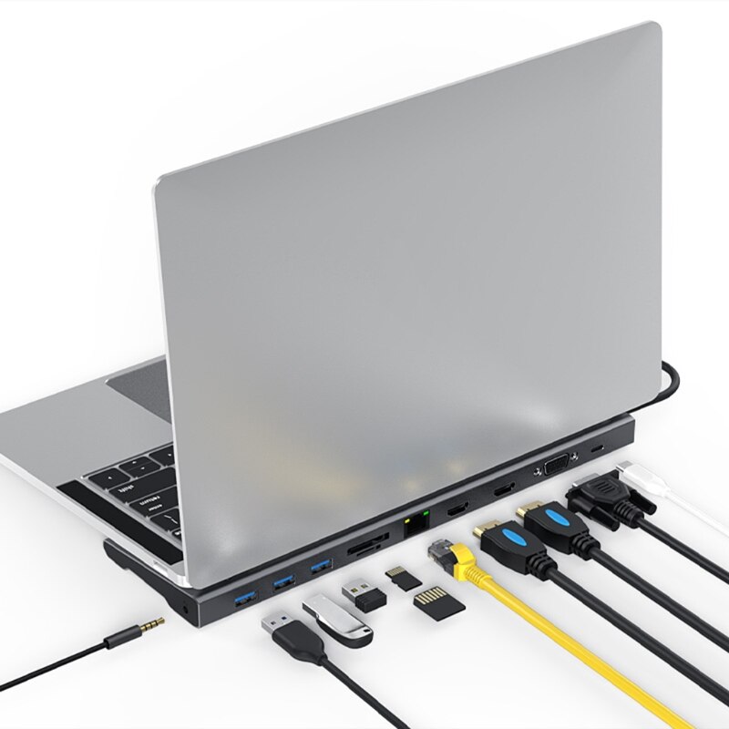 Blueendless-HUB tipo C HDMI Dual, Compatible con U... – Grandado