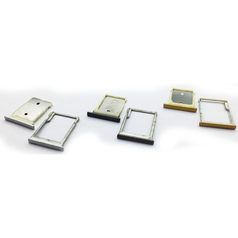 per HTC uno M9 più M9 + Titolare Lettore di SIM carta Connettore fessura + SD carta Supporto Del Vassoio fessura adattatore sostituzione parti