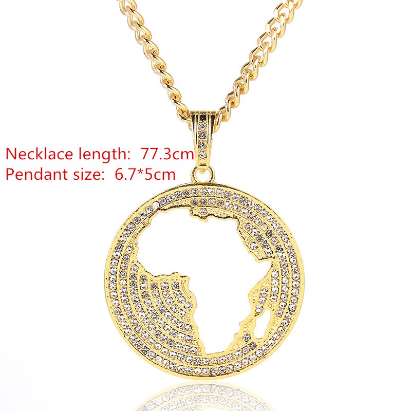 Gold Dollar Zeichen bilden Legierung Kristall Anhänger Halskette Hüfte hüpfen Schmuck Für Männer Jungen Geburtstag Party Hochzeit Männlichen Zubehör: afrikanisch Platte