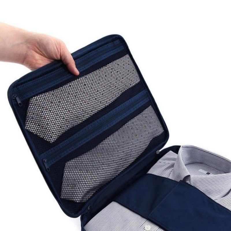 Forretningspakke arrangører afslappet rejse tøj slips mappe taske forretningsrejser arrangør til skjorte bukser