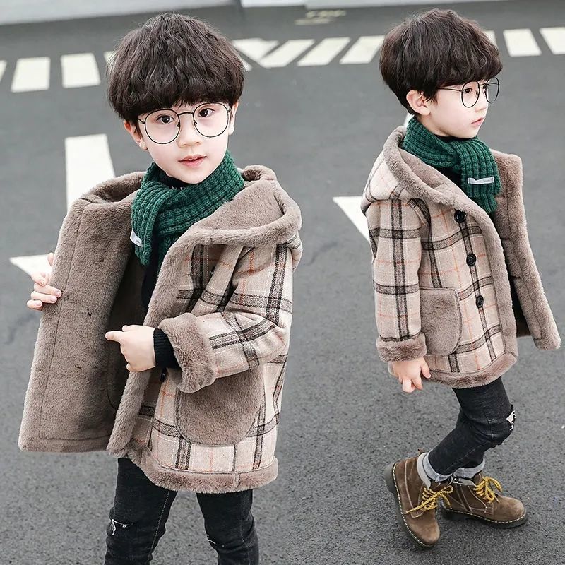 Kids Winter Coats Children Girls Jackets For Autumn 2-8 SpringOuterwear Boy Warm Jacket Baby Children Clothing