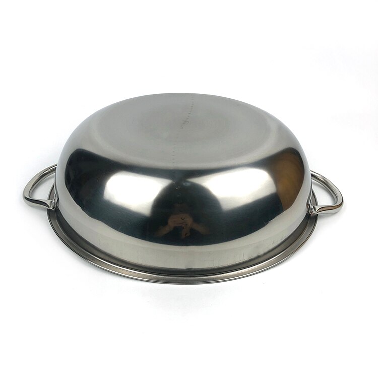 Cooking pot 26-36cm inox pot 2grid soup stainless steel Fondue Pot Coup pot Cookware