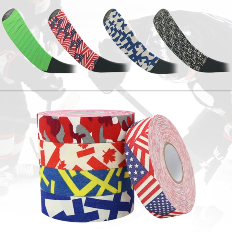 Hockey Tape, 27 Yards Hockey Tape, Self-Adhesive Ice Hockey Grip Tape Roll