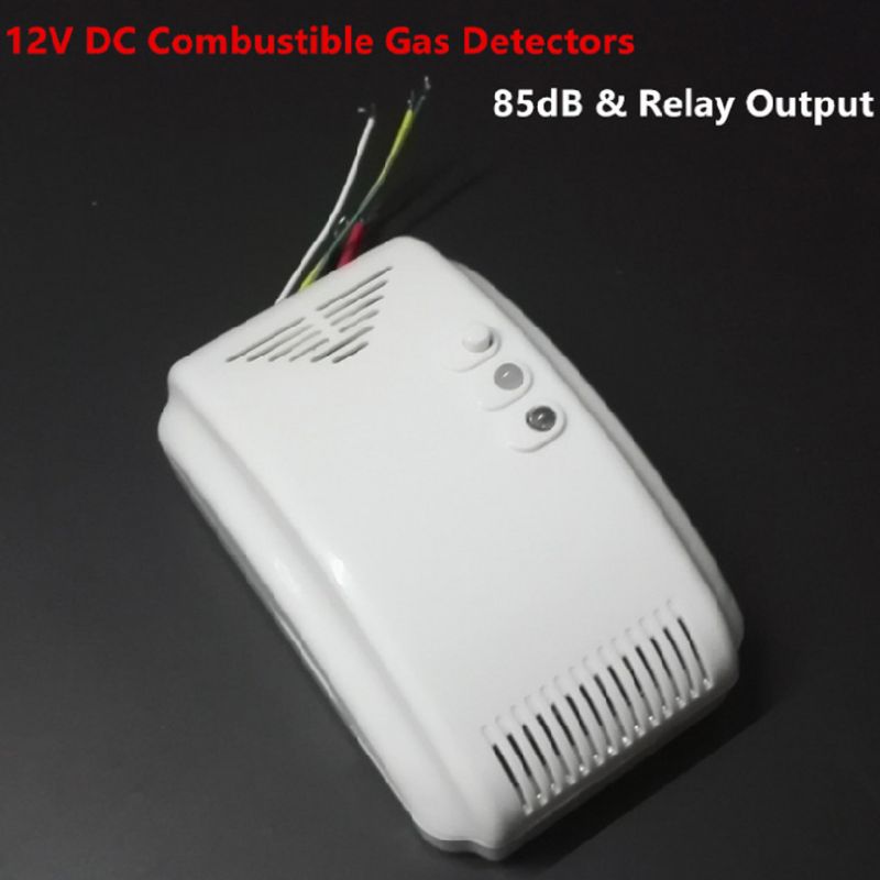 12v gasdetektor sensor alarm propan butan lpg naturlig autocamper autocamper