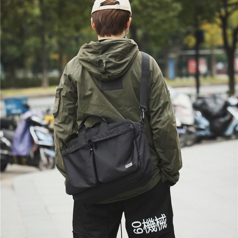 Bolsa de viagem masculina, bolsa de viagem de náilon da moda, masculina, para finais, de ombro, à prova d&#39;água