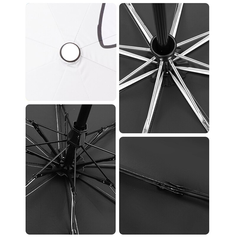 Hond Patroon Paraplu Pocket Paraplu Drie Vouwen Verse Party Honden Parasol Zonnige Regenachtige 4 Kleur Paraplu Vrouwen