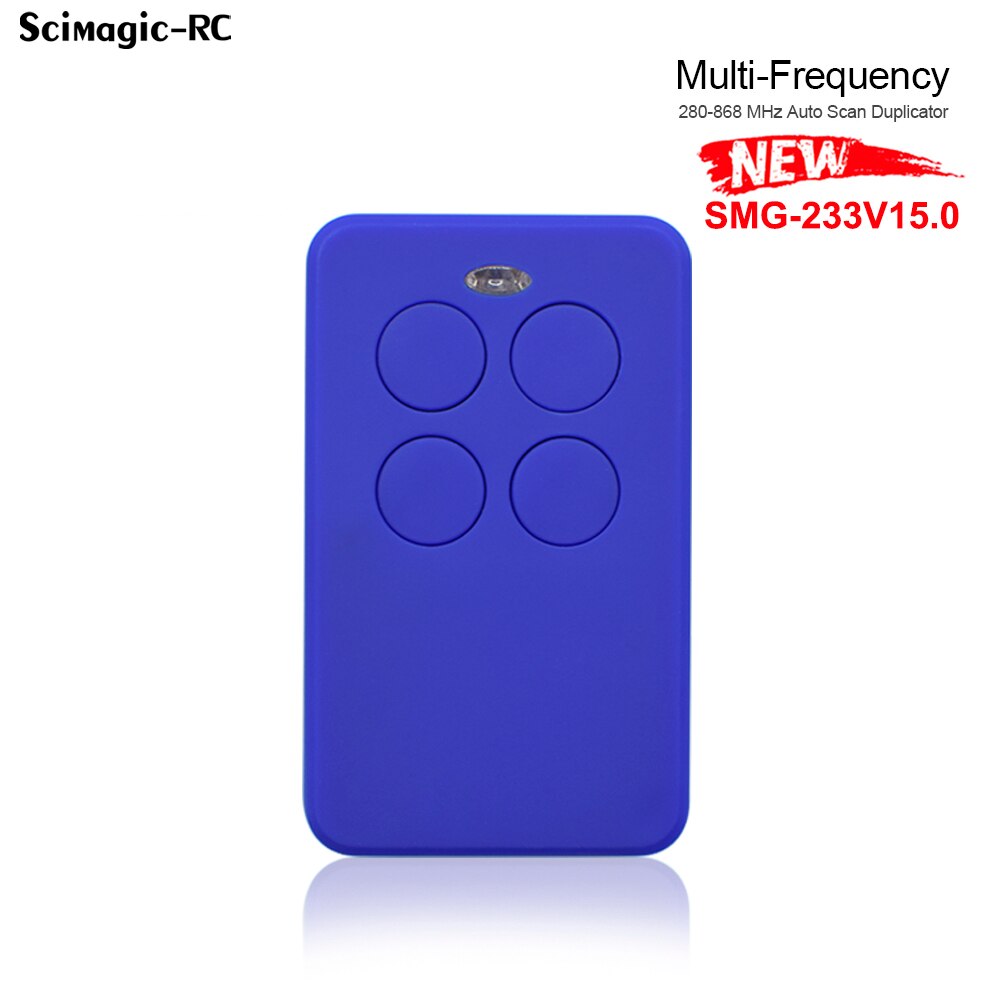 mandos para puertas de garaje Clemsa mando garaje universal, clon CLEMSA Mastercode MV1 Mutancode MT1 MT2 287mhz 433mhz 868mhz: Blue
