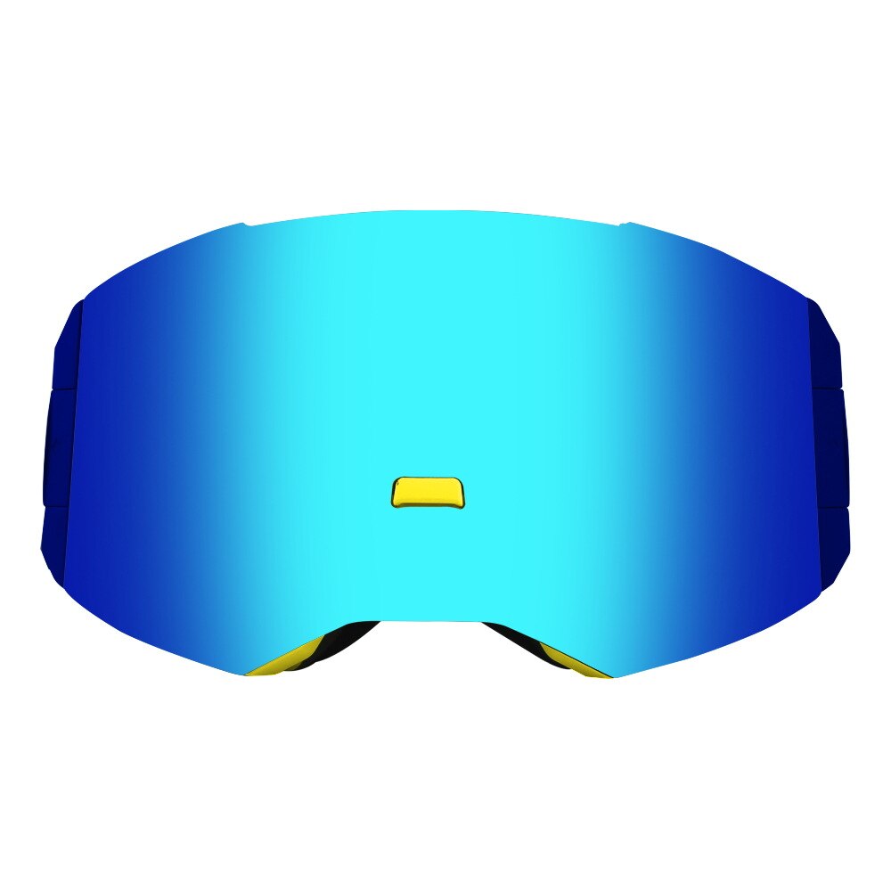 Buiten snowboarden magneet lens skibril heren dames anti-condens premium sneeuw skibril uv-bescherming wintersportbril: 06