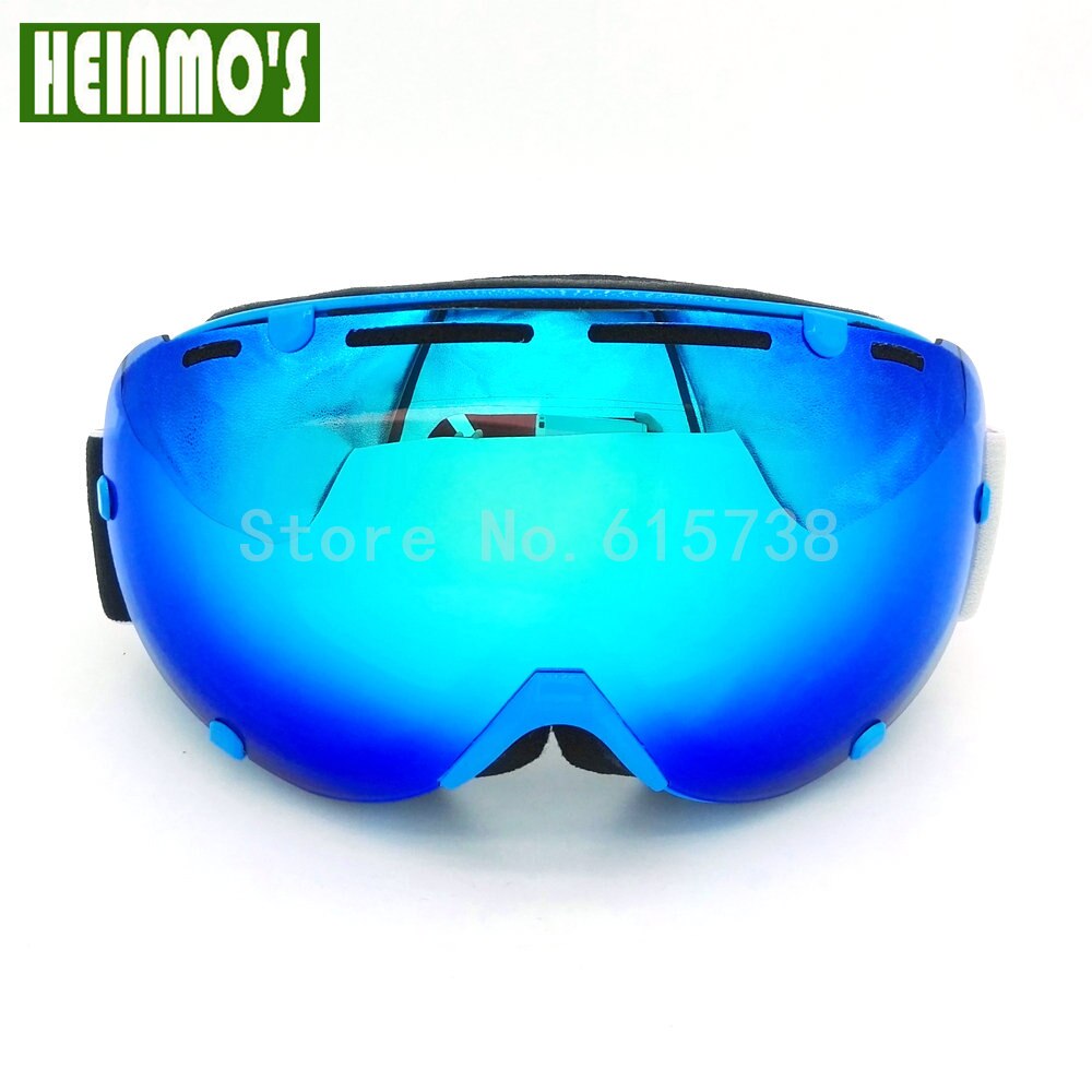 6 Kleur Motocross Fiets Lens Skibril Dubbele Lens UV400 Anti-Fog Volwassen Snowboard Skiën Bril Vrouwen Mannen sneeuw Eyewear