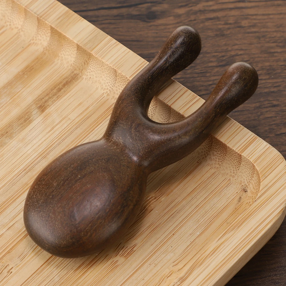 Herramientas faciales Gua Sha de madera, masajeador de cabeza, herramienta de masaje de madera de sándalo para cara, nariz, ojos, terapia de madera, herramientas de acupresión