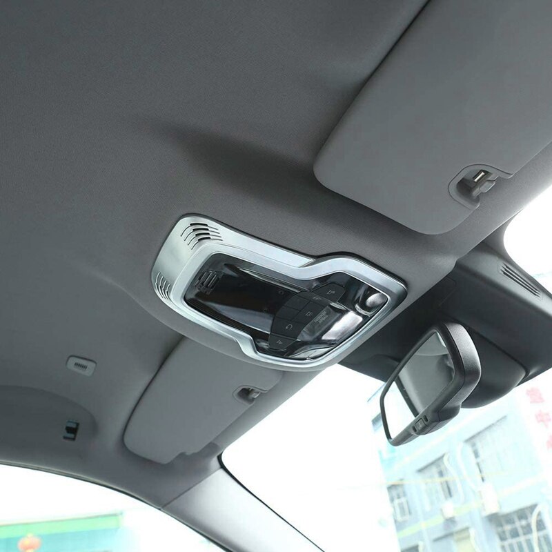 Lámpara de lectura frontal Interior para techo, moldura de cubierta de marco, accesorios para Alfa Romeo Giulia Stelvio