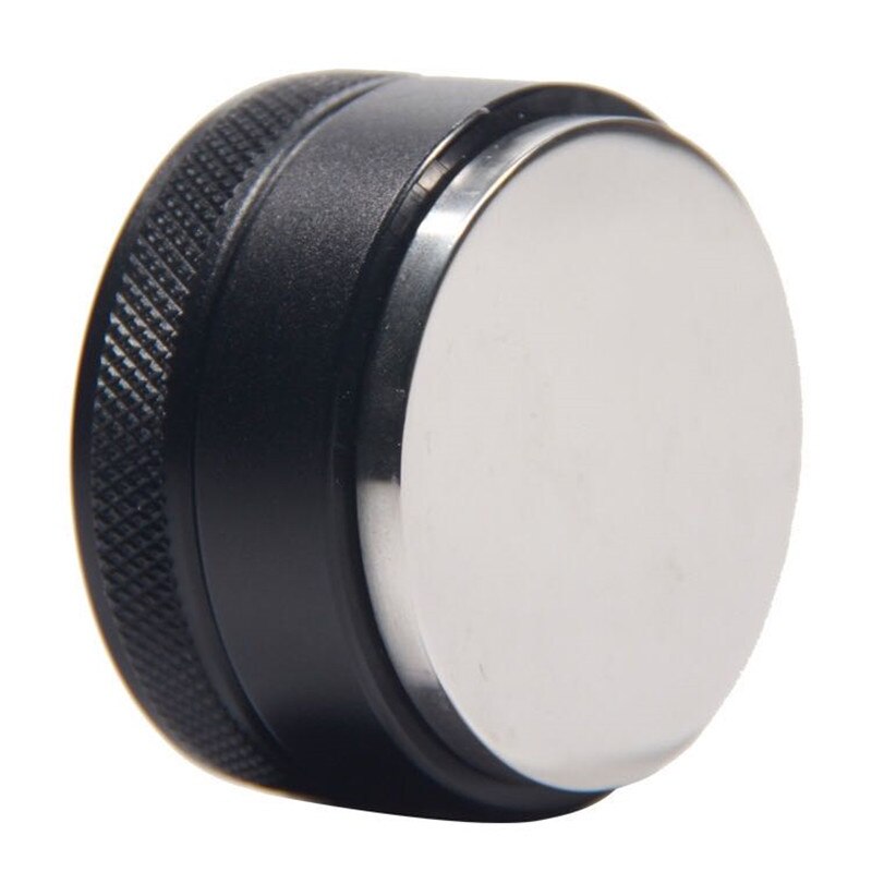 51 53 58mm coffee distributor Espresso distributor coffee leveler flat ripple three angled slope coffee tools accessory: Black / 58mm