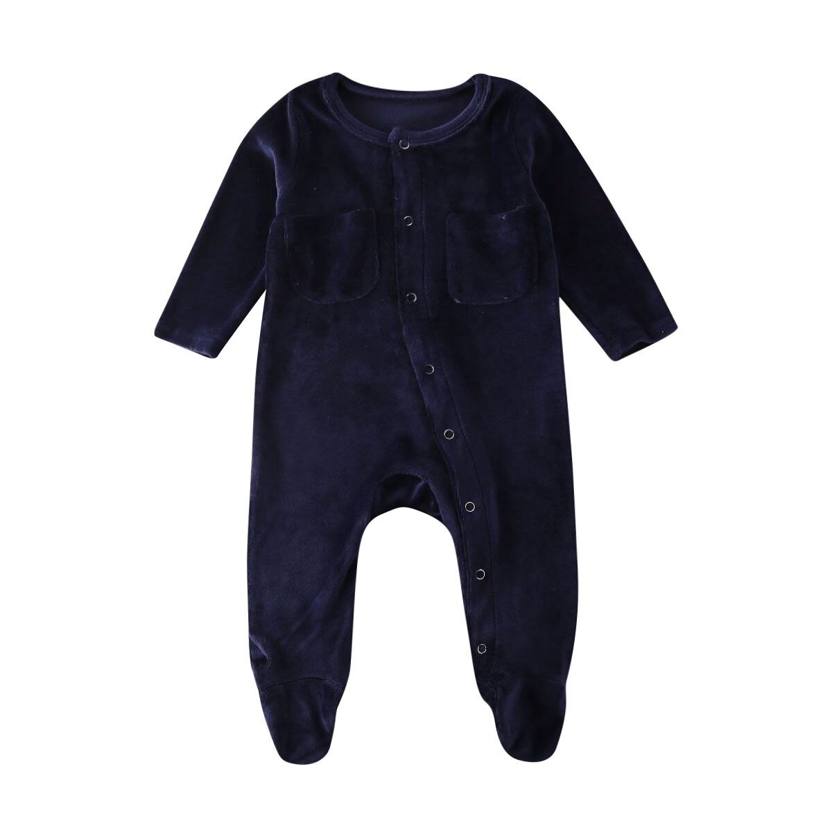 Pasgeboren Baby Baby Meisje Jongen Kleding Fluwelen Romper Bodysuit Jumpsuit Outfits/DOOR