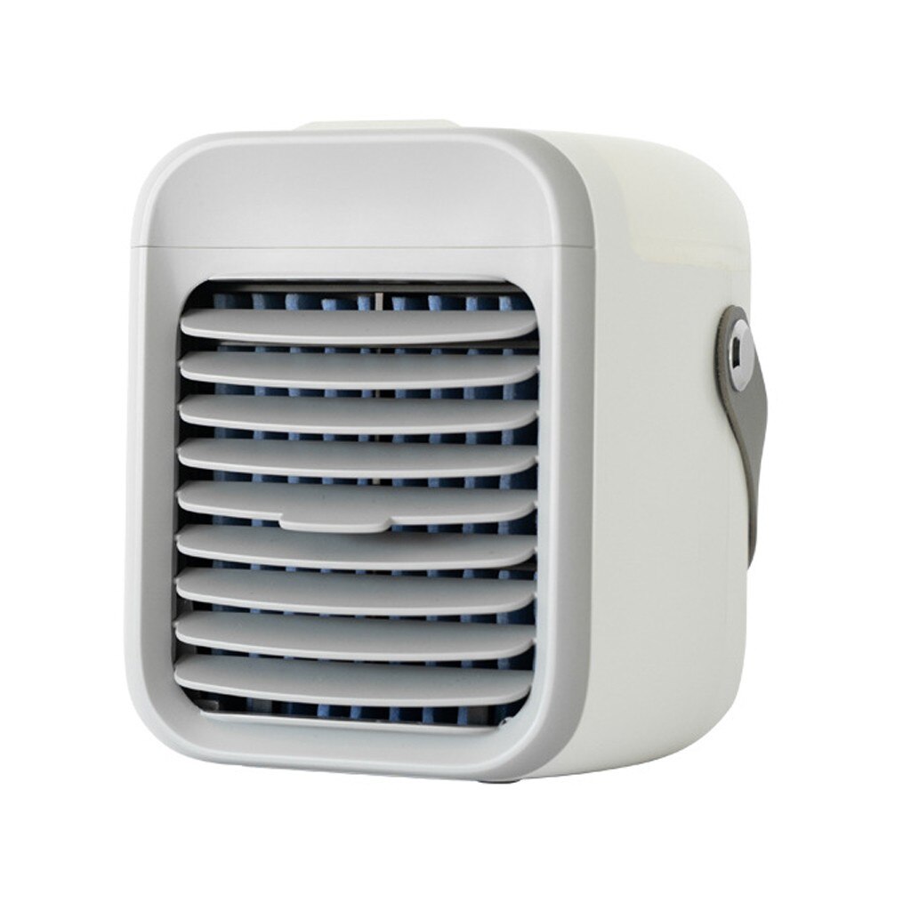 Multifunction Summer Portable Air Conditioner Fan, Rechargeable Evaporative Air Conditioner Fan Cold Systems Air Cooler