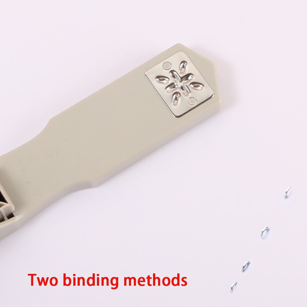 25 Sheet Book Sewer Heavy Duty Stapling School Binding Supplies Stationery Rotary Stapler Portable Bookbinding Machine A4 Paper