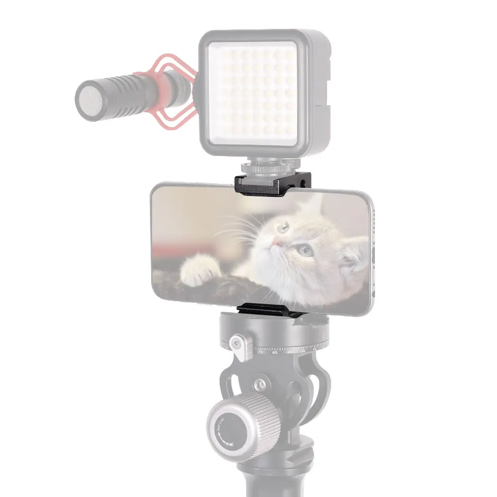 Uniwersalny zacisk do telefonu komórkowego Adapter do statywu Uchwyt do smartfona Adapter do iPhone'a 13 12 11 Max Pro