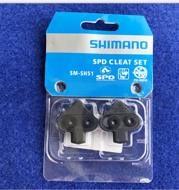 Shimano SPD SM SH51 SH56 Stollen MTB Bike Release Multi-Release Pedal Stollen w/Cleat Mutter Platten Float berg Paar CLEAT set: SH51
