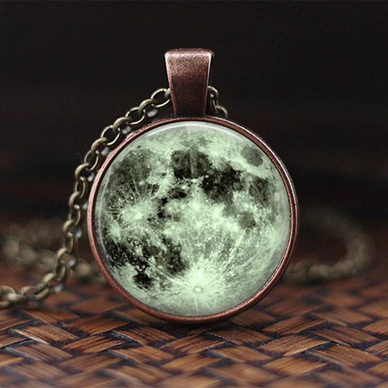 Charming Nebula Necklace Galaxy Space Glass Cabochon Pendant Solar System Jewelry Space Universe Necklace Milky Way Jewelry: 17