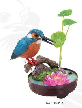 Chirping Dancing Bird with Motion Sensor Activation, Singing Chirping Birds Toy: 520A