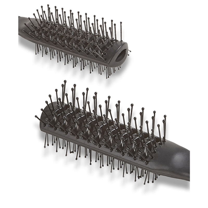 Round Styling Hair Brush Roll Circle Hairbrush Spare Rib Comb Blow Dry Style Curl Hair Hairdressing Style for Men Women 27RC