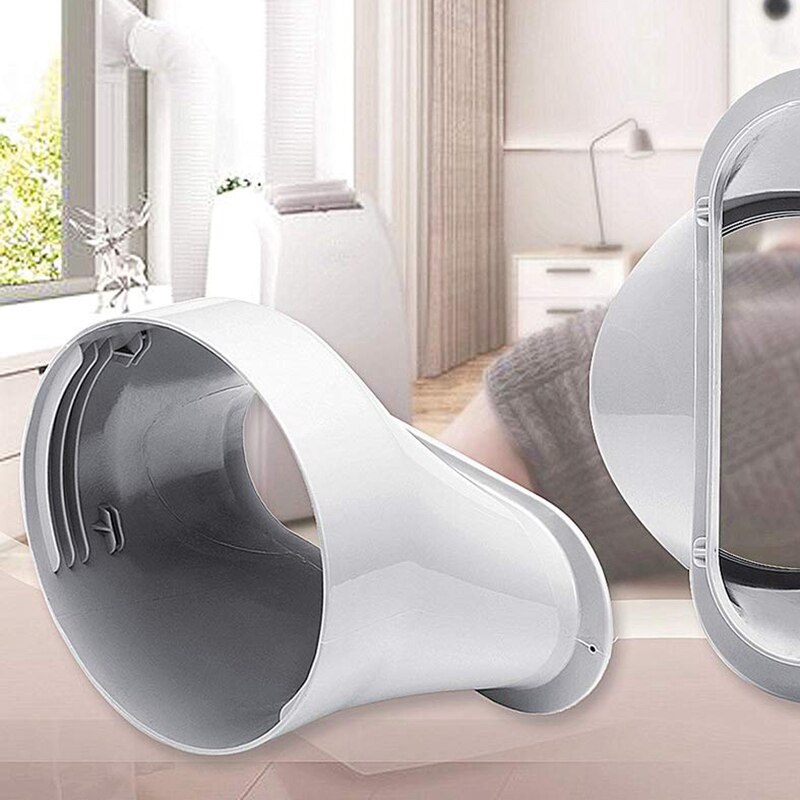 Fenster Rutsche Bausatz Platte, Fenster entlüften Adapter, 1Stck 6Zoll Fenster Adapter Hände Werkzeug Für Tragbare Klimaanlage