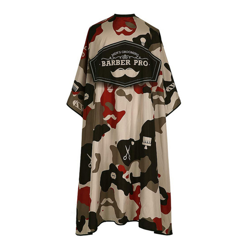 Kappers Kapper Doek Camouflage Patroon Kapper Schort Haar Knippen Gown Kids &amp; Volwassen Cape Pro Salon Styling Tool: RD