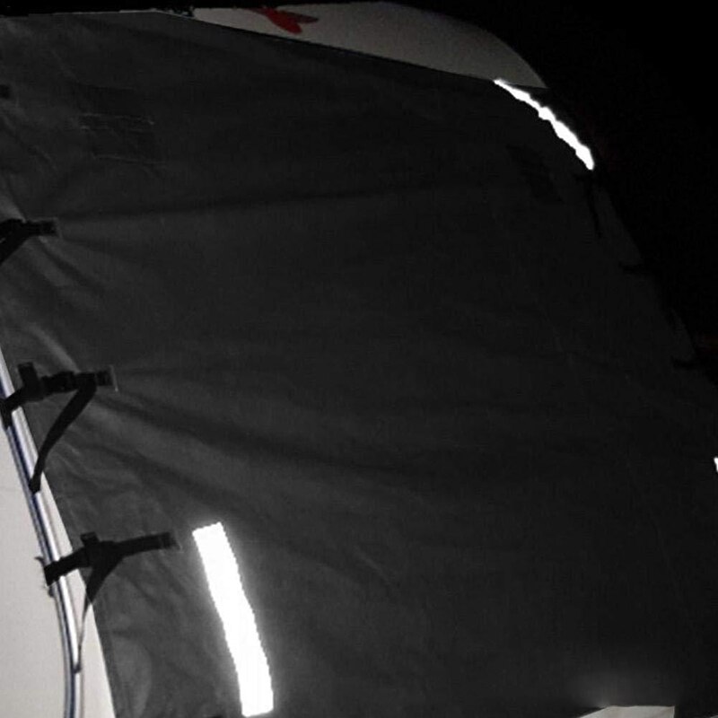 Caravan Front Towing Cover Protector Covers Dustproof Universal Front Towing Cover Reflective Strip Accessorie 220cm X 175cm