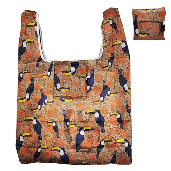 Taitettava Ostoskassi - Suuri Uudelleenkäytettävä Eko-kassi Polyesteriä - Casual Tote: Väri 7