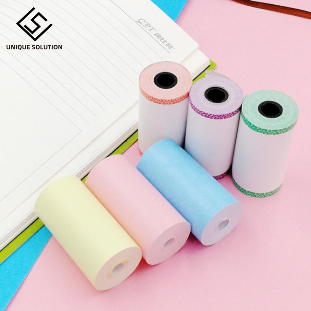 Color Thermal Paper Roll 57*30mm Photo Paper Clear Printing for PeriPage A6 A8 PAPERANG P1/P2 Mini Pocket Photo Printer