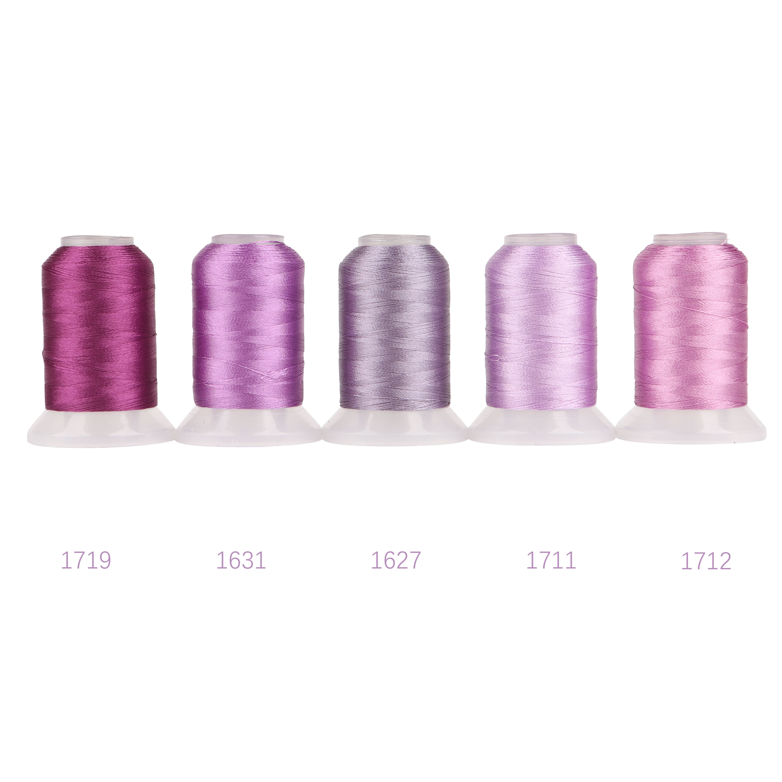 80 juego de colores Madeira Premium 40WT hilo de bordar de poliéster 500M cada carrete Brother Babylock Janome Singer máquinas para el hogar: Rosado