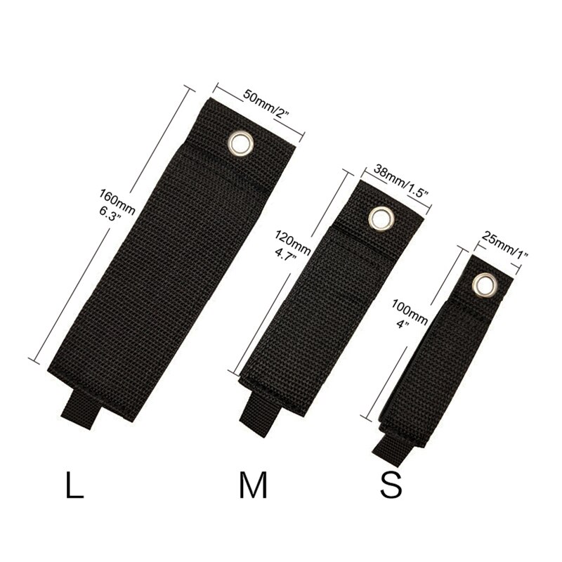 1-6PCS Extension Cord Holder Organizer Heavy Duty Storage Straps Fit With Garage Hook Pool Hose Hangers Strongly Viscous Gadget: S / 6pcs