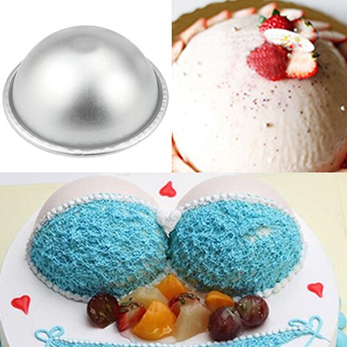 Halfrond 3D Aluminium Ball Sphere Cake Pan Bakvormen Decorating Mold