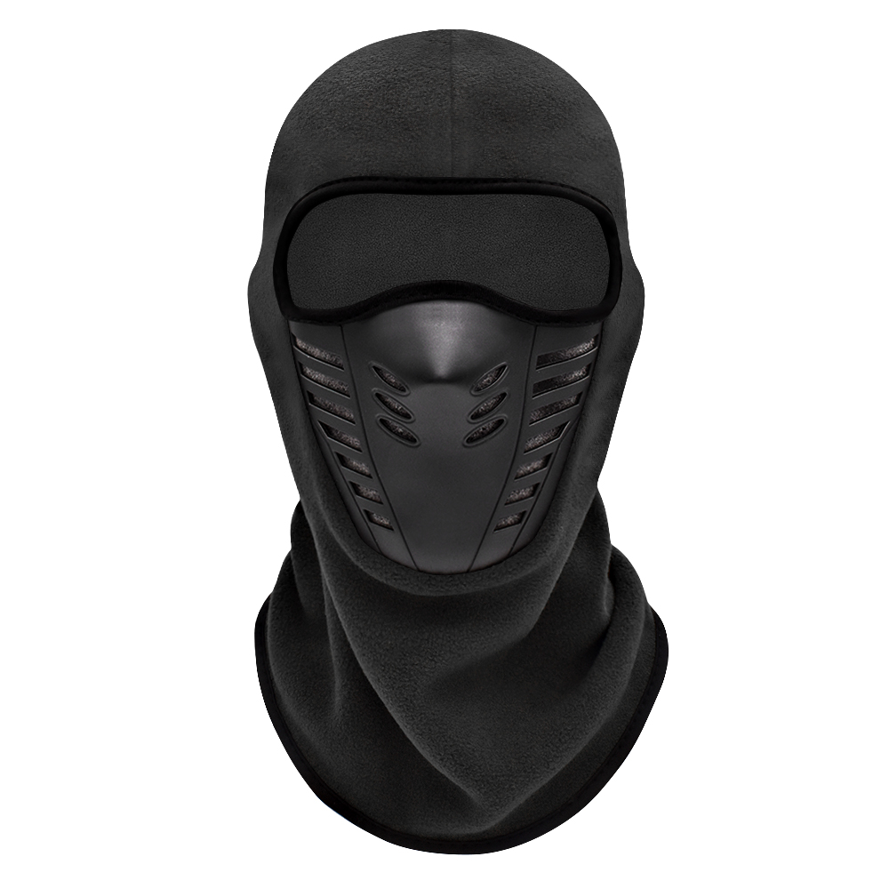 Winter Fleece Warm Fietsen Cap Balaclava Ski Mask Cover Waterdicht Winddicht Wandelen Skiën Mannen Helm Liner Hoed: JY-T201001-CH