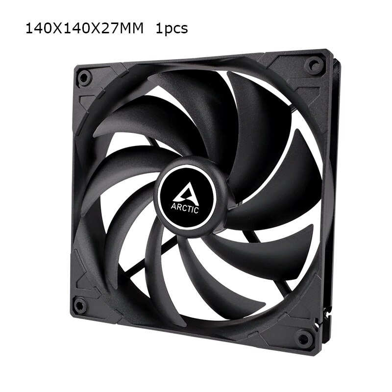ARCTIC F12/14 PWM REV.2 12CM/14CM Fan For Computer Case 4pin PMW Port 140mm Cooler Master For CPU Radiator,120MM ,140MM ,Upgrade: 140X140X27MM  1pcs