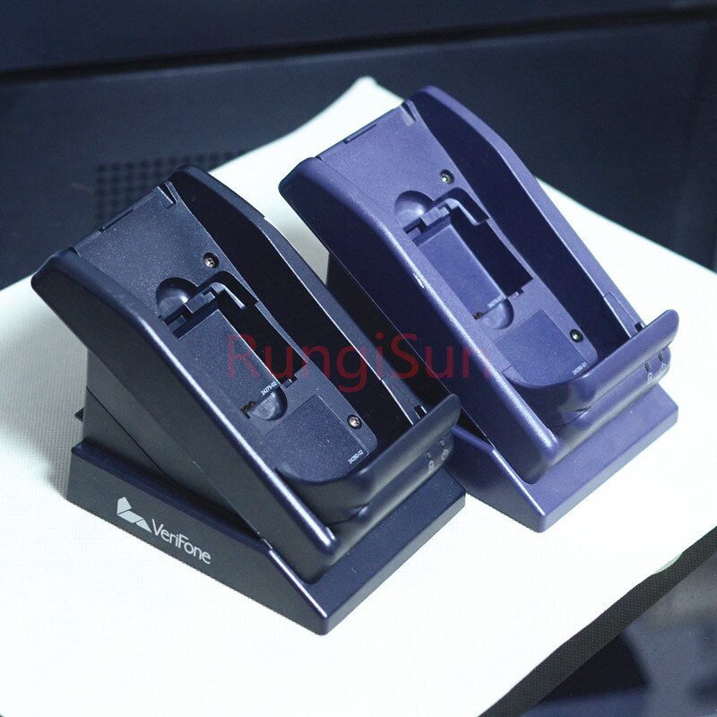 cargador Original Verifone Vx670 Vx680 base negra/azul