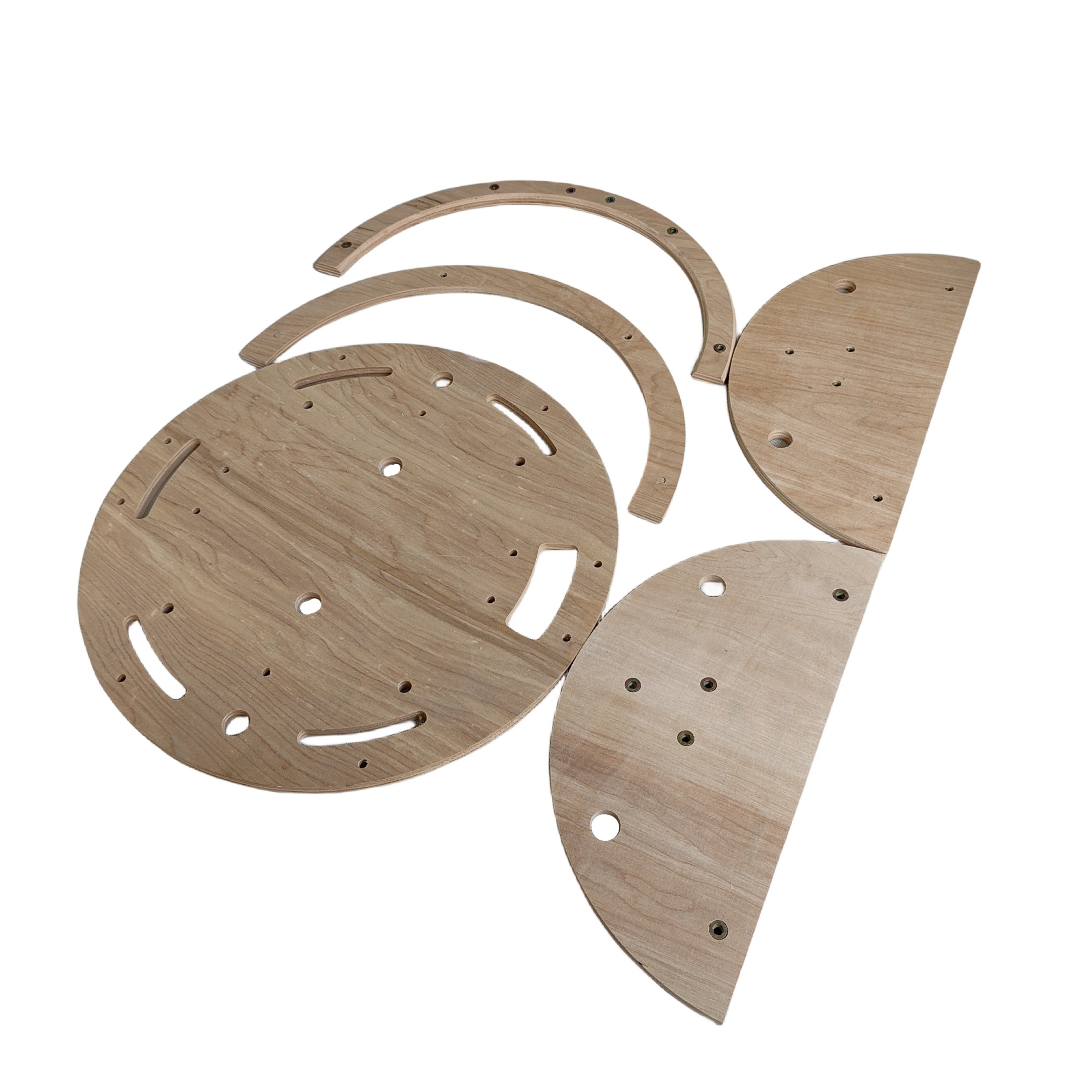 Holdbart træbræt til arkademaskine-tromme tre slags træbræt: Lysegul