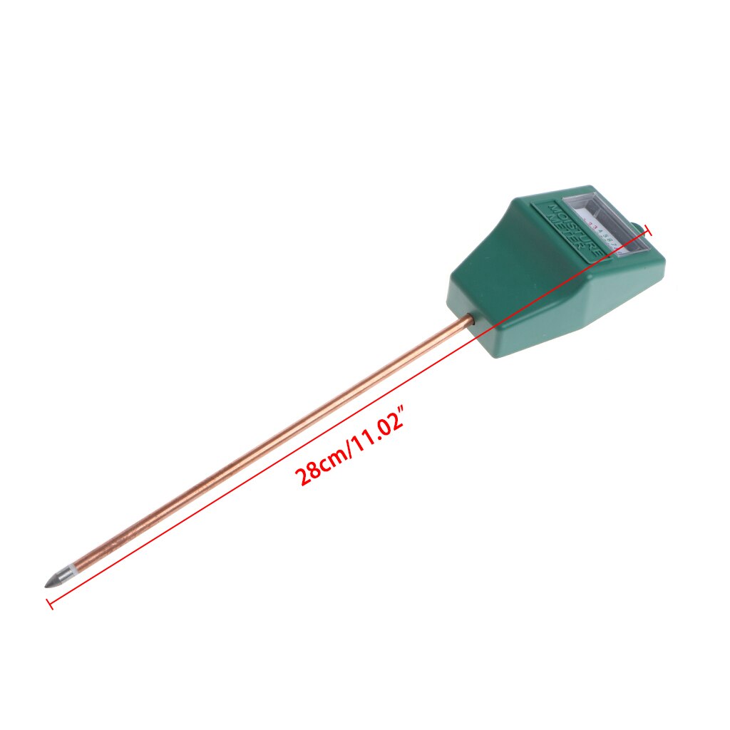 Probador de humedad del suelo, medidor de humidimetro, Detector, planta de jardín, herramienta de prueba de flores, forma cuadrada, 1 ud.