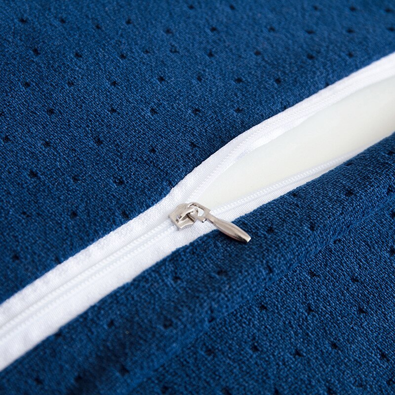 Ortopedyczna poduszka odkształcająca się na ból szyi i ochrona szyi poduszka zapamiętująca z pianki wolno odkształcająca się opieka zdrowotna poduszka strąk kark szyjny