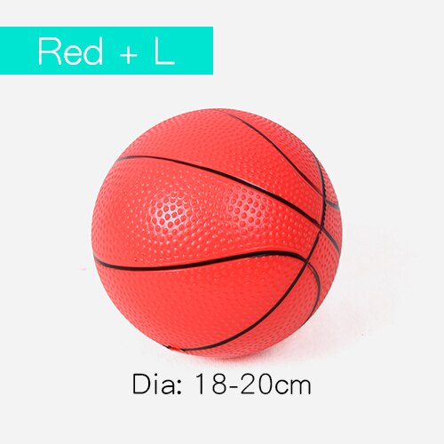 Ruizhi Per Bambini Gonfiabile In Pvc Palla Mini Basket Del Capretto di Calcio Polso Esercizio Palla di Gomma Pallone Da Spiaggia di Sport di Gioco Giocattoli RZ1043: 11red L