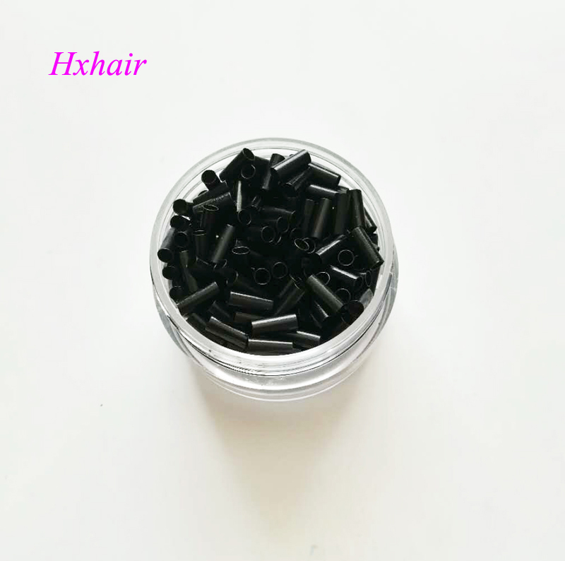 -1000 stks 2.8mm Koperen Buis Micro Ringen/Links Kralen/Zwart D-Bruin Bruin L -bruin Blond