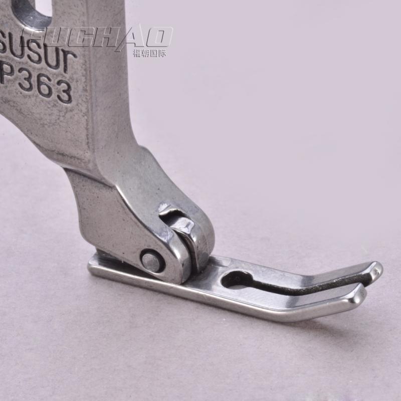 Not Insale Industrial Sewing Machine High Shank Split Hinged Zipper Foot For Brother Janome Sewing Machine Parts P363AA